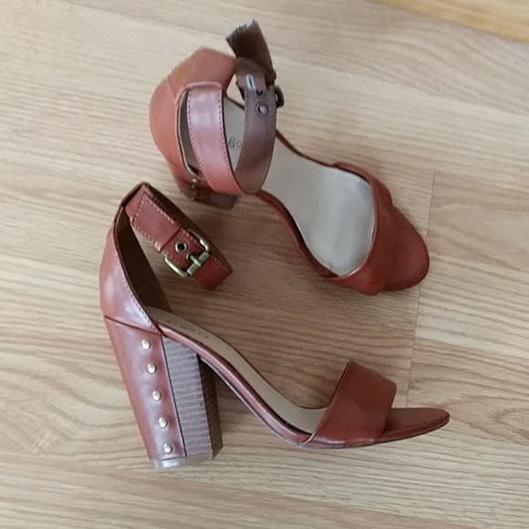 Indigo Rd. Irimagen-R Block Studded Heel 7M Brown - Picture 14 of 16